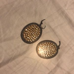 Pink panache earrings